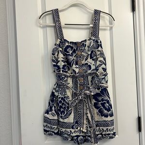 Farm Rio. Small. Romper